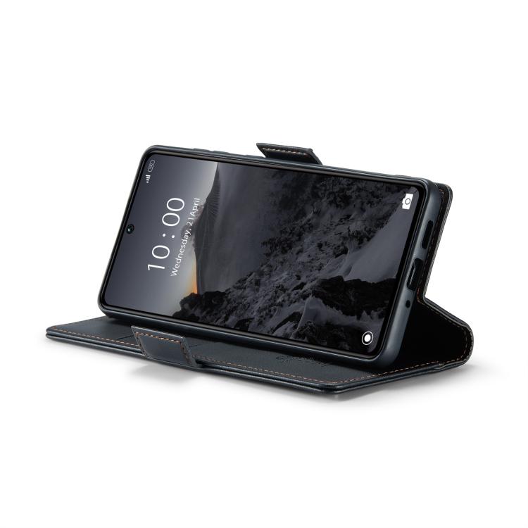 Шкіряний чохол-книжка Retro Case для Xiaomi Redmi Note 13 Pro / Poco M6 Pro Чорний (895107_1) - фото 3 Шкіряний чохол-книжка Retro Case для Xiaomi Redmi Note 13 Pro / Poco M6 Pro Чорний (895107_1) - фото 3