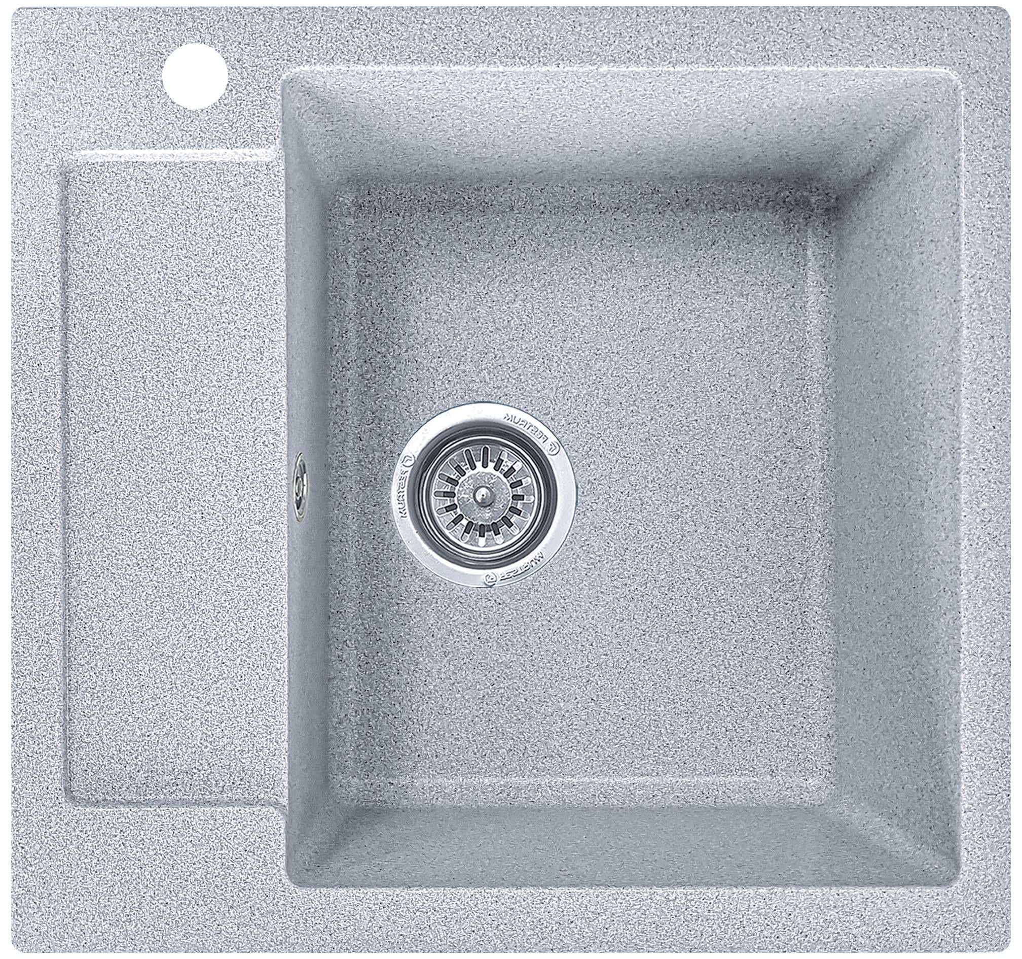 Мойка кухонная Valetti 69L 520x495 мм Серый