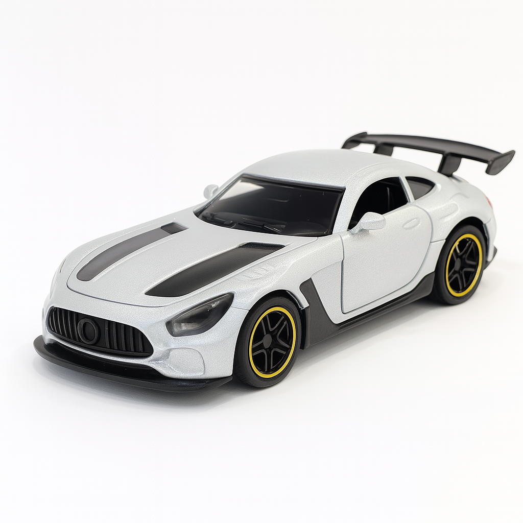 Игрушечная модель автомобиля металлическая 1:43 Серебристый (27779535)