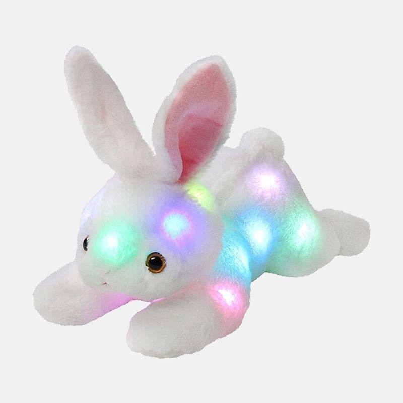 М’яка іграшка плюшева кролик із LED підсвічуванням