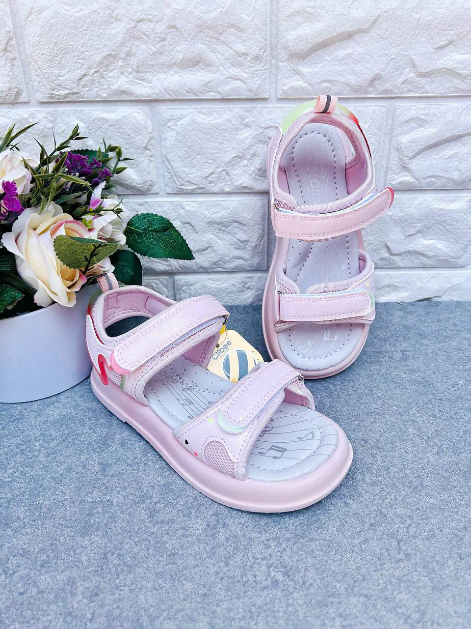Босоножки для девочки Clibee 1787 р. 31 20 см Розовый (1787-1)