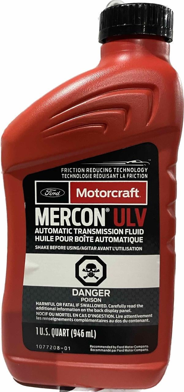 Масло АКПП Ford Motorcraft Mercon ULV 0,946 л (XT12QULV) Масло АКПП Ford Motorcraft Mercon ULV 0,946 л (XT12QULV)
