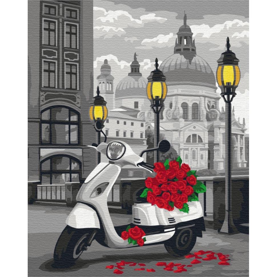Картина за номерами Brushme Букет з доставкою BS51624 40x50 см (RLT29018) Картина за номерами Brushme Букет з доставкою BS51624 40x50 см (RLT29018)