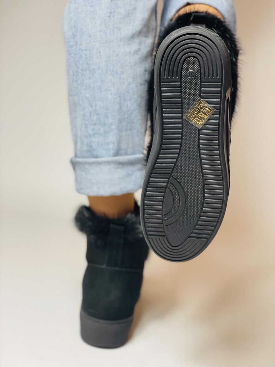 Ботинки женские зимние Evromoda р. 40 25,5 см Черный (2739) - фото 3 Ботинки женские зимние Evromoda р. 40 25,5 см Черный (2739) - фото 3