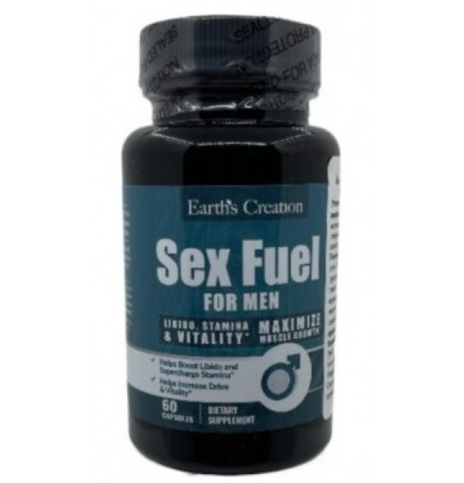 Комплекс для мужского здоровья и либидо Earths Creation Sex-Fuel For Men 60 капсул Комплекс для мужского здоровья и либидо Earths Creation Sex-Fuel For Men 60 капсул