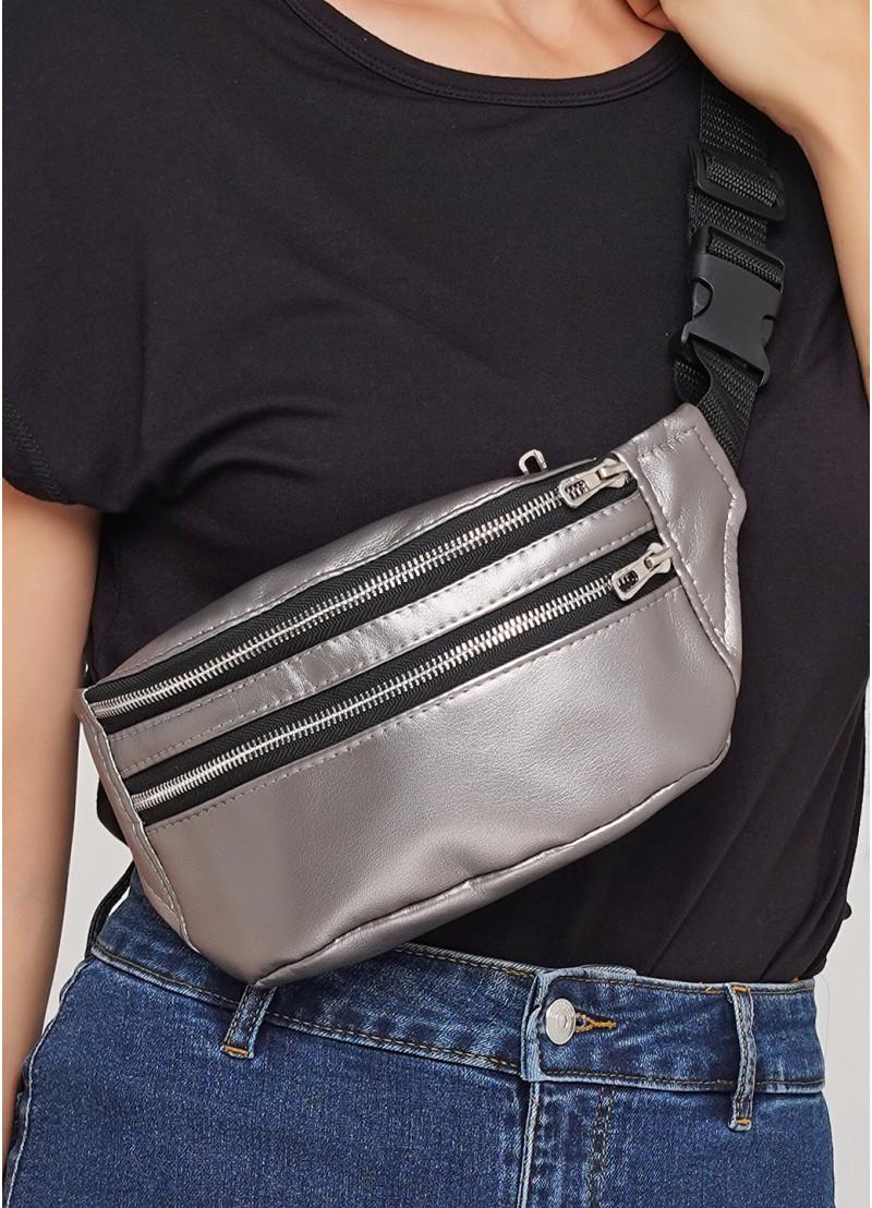 Сумка на пояс Sambag Tirso LTS Silver Dark (11431)
