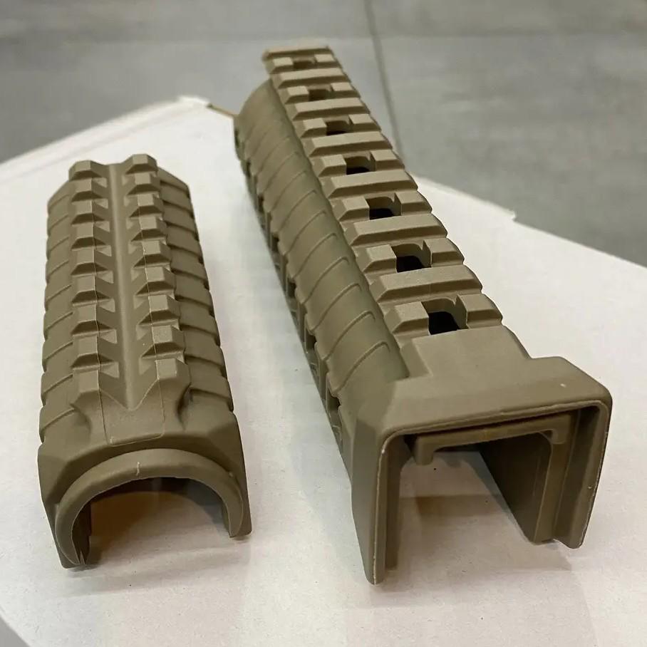 Цевье DLG-099 на АК-47 74 DLG Tactical полимерное 2 планки Picatinny 4 линии M-LOK Койот (241711) - фото 3 Цевье DLG-099 на АК-47 74 DLG Tactical полимерное 2 планки Picatinny 4 линии M-LOK Койот (241711) - фото 3