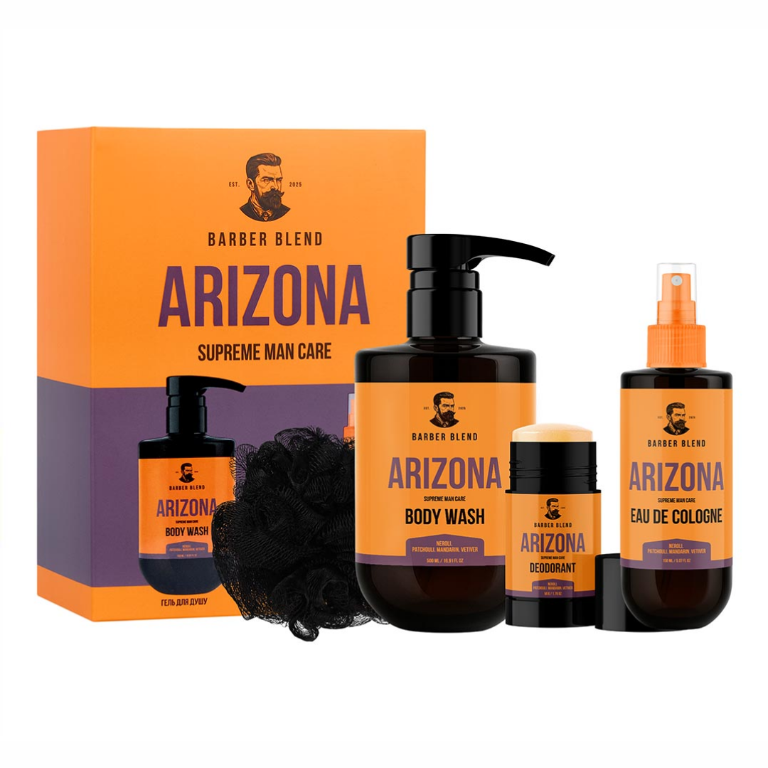 Подарочный набор для мужчин BARBER BLEND Arizona
