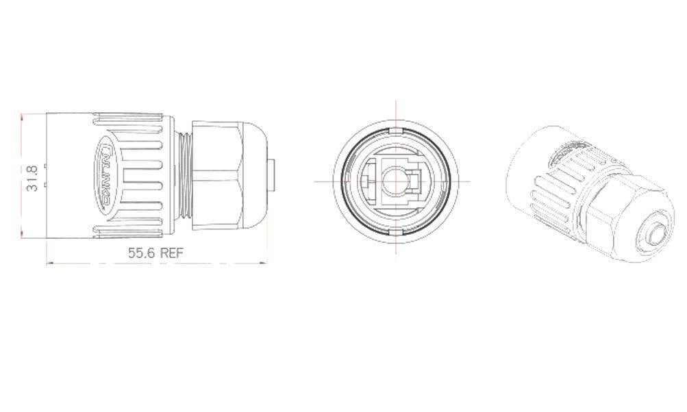 Разъем RJ45 CNLINKO YT-RJ45-CPE-01-001 кабельная вилка IP67 (2290713712) - фото 9 Разъем RJ45 CNLINKO YT-RJ45-CPE-01-001 кабельная вилка IP67 (2290713712) - фото 9