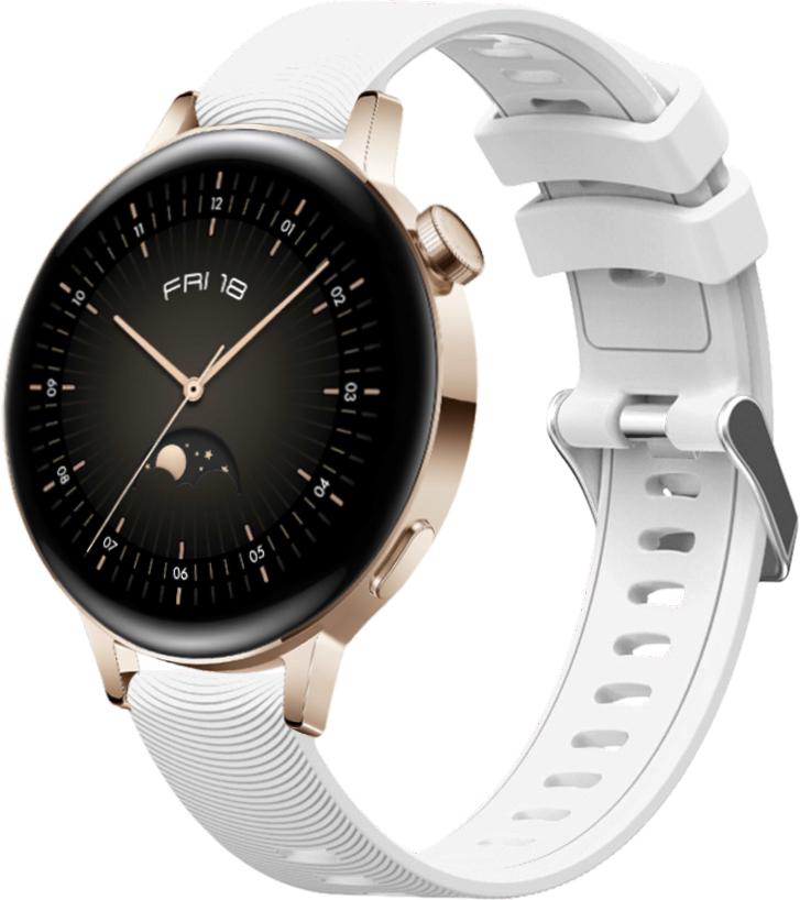 Ремешок Bend для Huawei Watch GT3 42 мм White (26266-29)