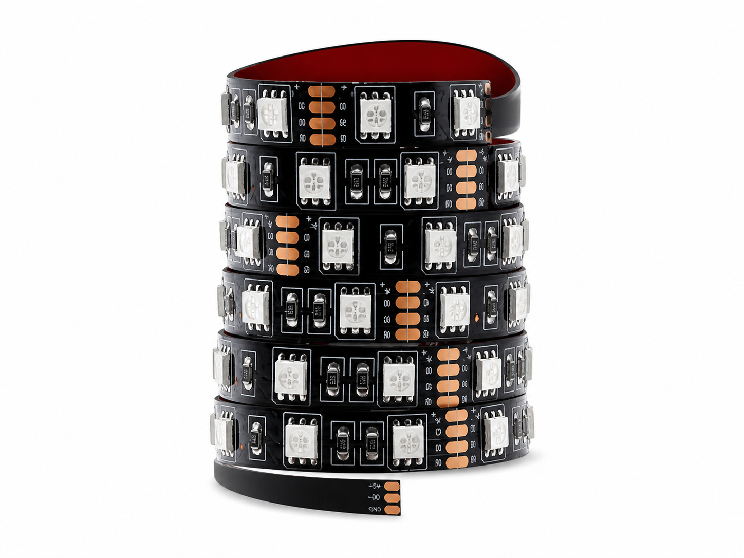 Светодиодная RGB лента Feron USB с мини контроллером (1005-048-02)