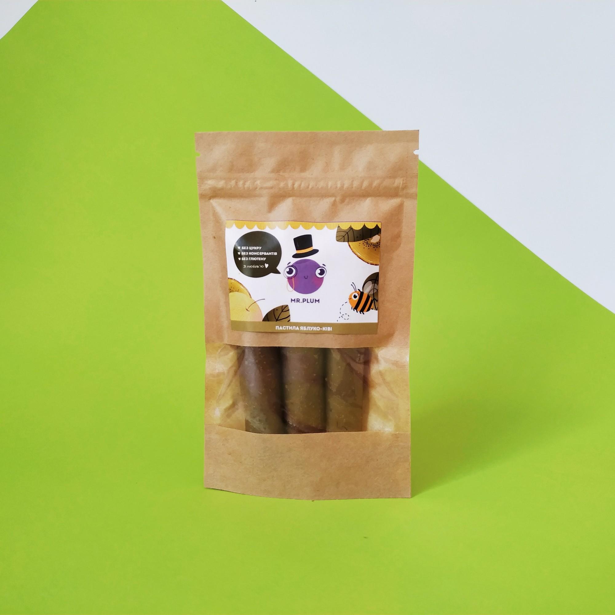 Пастила натуральная Mr.Plum Яблоко-Киви 50 г - фото 2