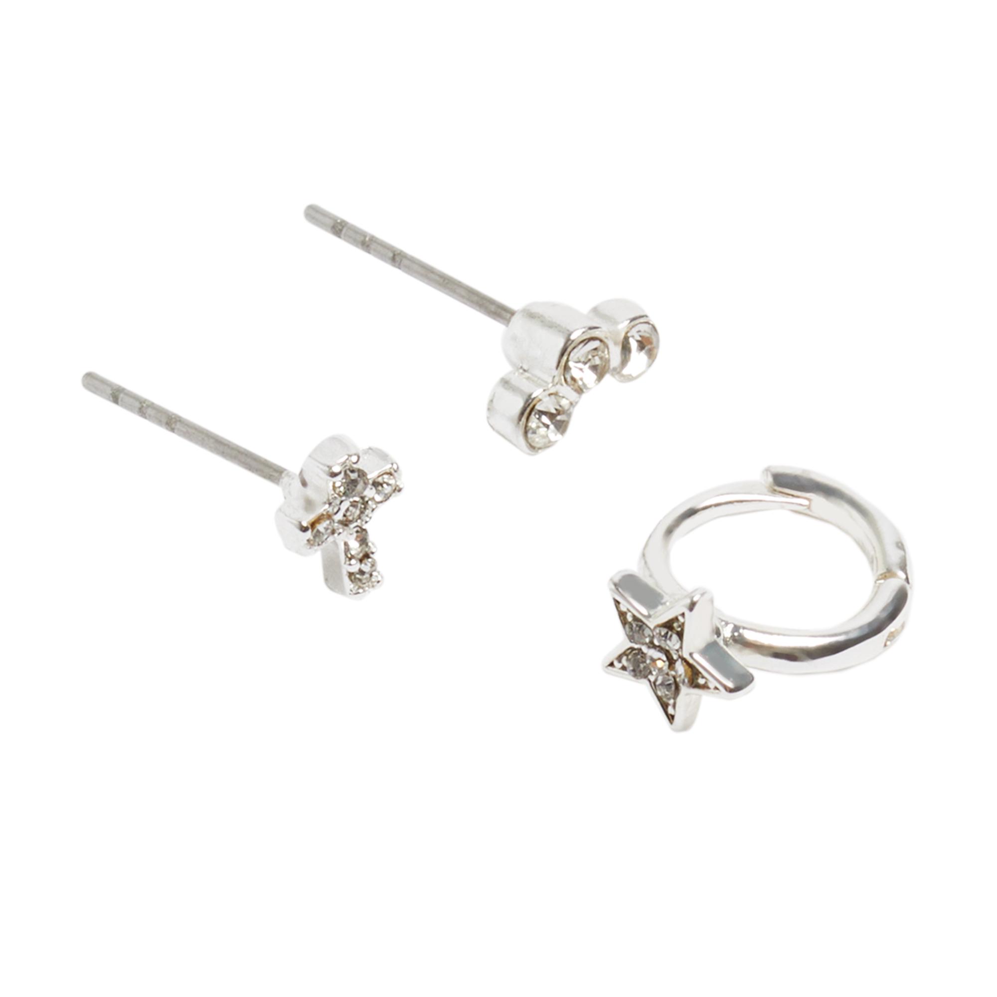 Женские серьги Parfois 189887 ONE Серебряный