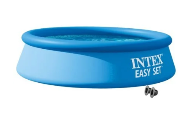 Бассейн надувной Intex 244х61 см чаша 1942 л круглый ПВХ (28106)
