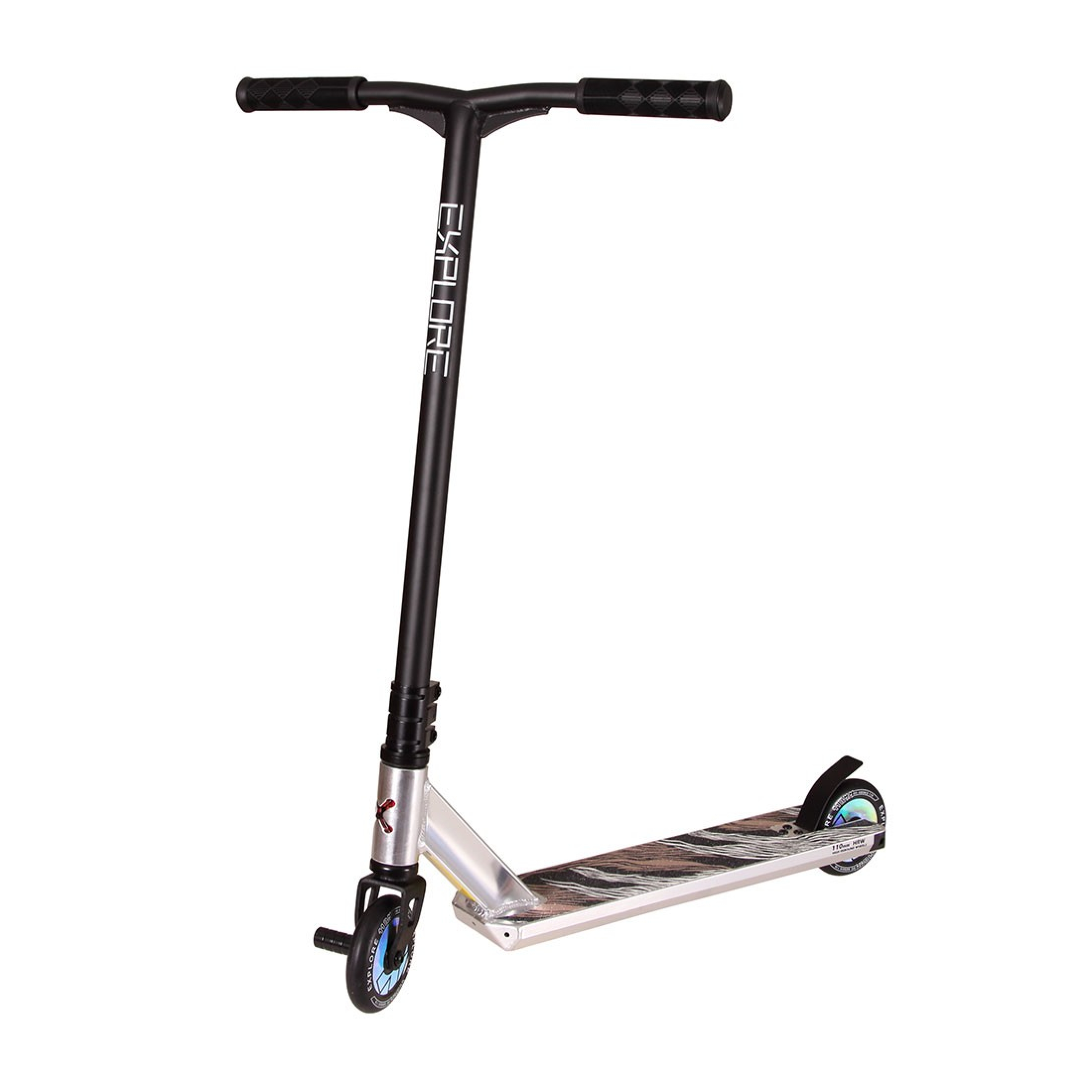 Самокат трюковый Explore Credo New Серебристый (10262715)