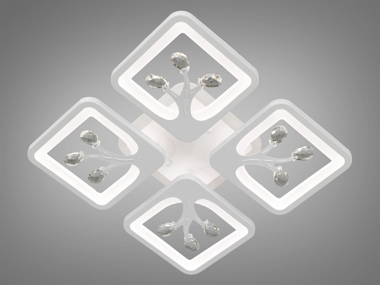 Люстра светодиодная 85W Белый (S8157/4WH LED 3color) - фото 2