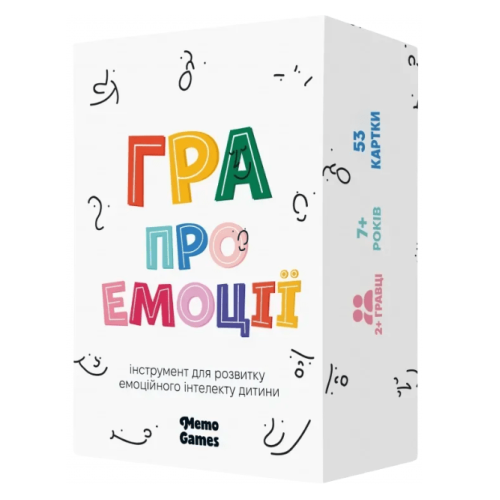 Настільна гра про емоції для батьків і дітей (28107526)