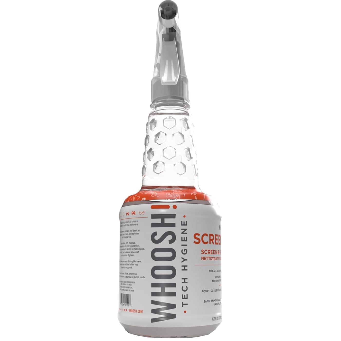 Средство для очистки экранов мониторов WHOOSH Спрей 500 мл (1FG500ENFR/1FG500ENSP) - фото 2 Средство для очистки экранов мониторов WHOOSH Спрей 500 мл (1FG500ENFR/1FG500ENSP) - фото 2