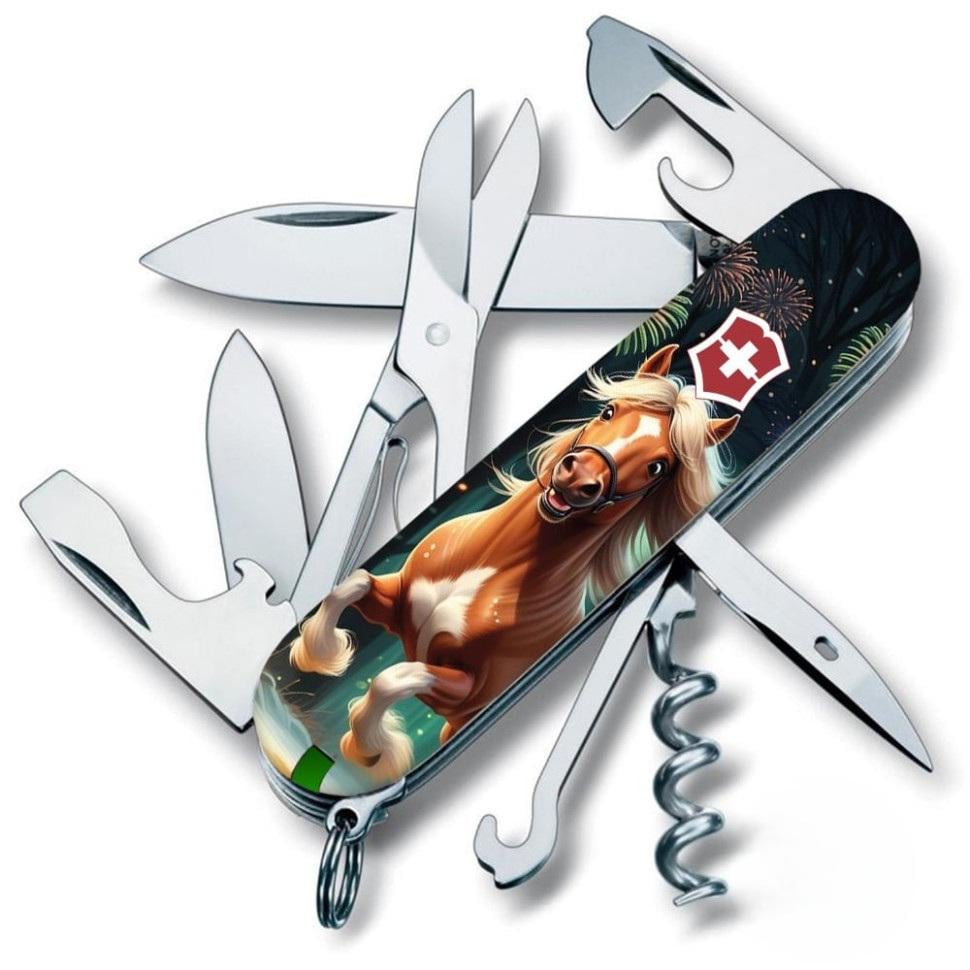 Нож складной Victorinox Climber Zodiac 9,1 см Темно-синий (32202183)