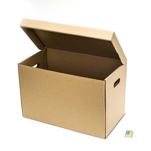 Коробка 535х295х345 архивная Бурый (110) - фото 3