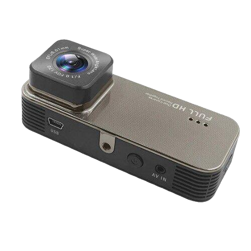 Видеорегистратор автомобильный Full HD 701 DVR 2 камеры с монитором записью (A-01177)