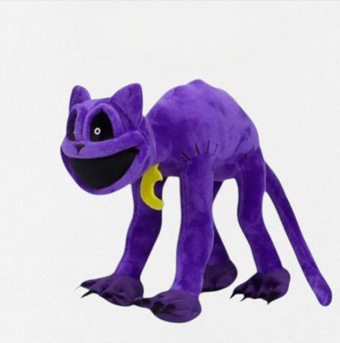 М'яка дитяча іграшка Кіт Дремот CatNap 35 см Синьо-фіолетовий (4d74a933)