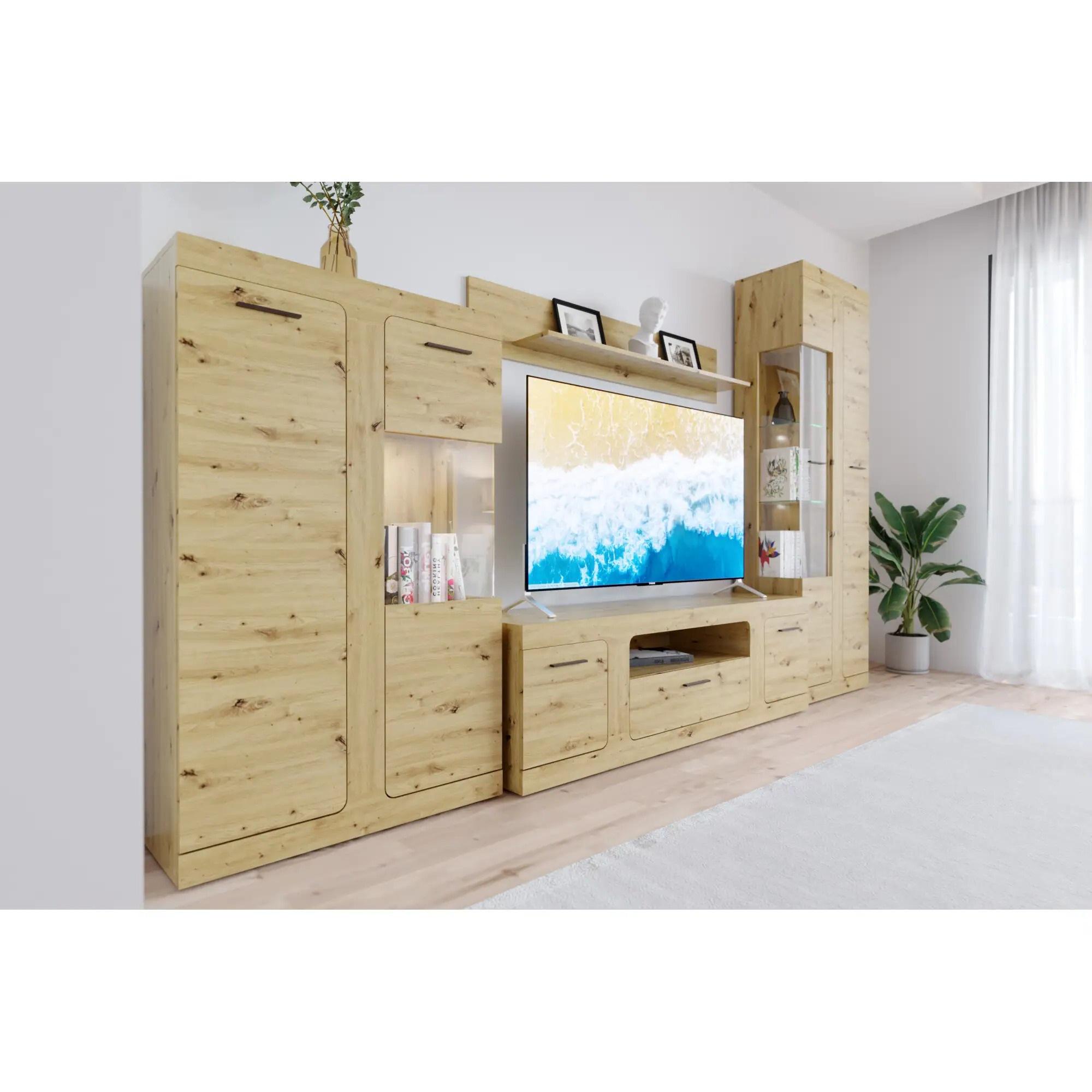 Стінка комплект Холдінг Тотен Дуб артизан (16921721) Стінка комплект Холдінг Тотен Дуб артизан (16921721)