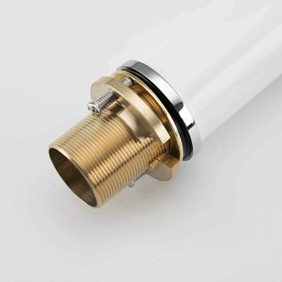 Смеситель на борт ванны Gappo G1103-8 Белый/Хром (2465587478) - фото 4 Смеситель на борт ванны Gappo G1103-8 Белый/Хром (2465587478) - фото 4