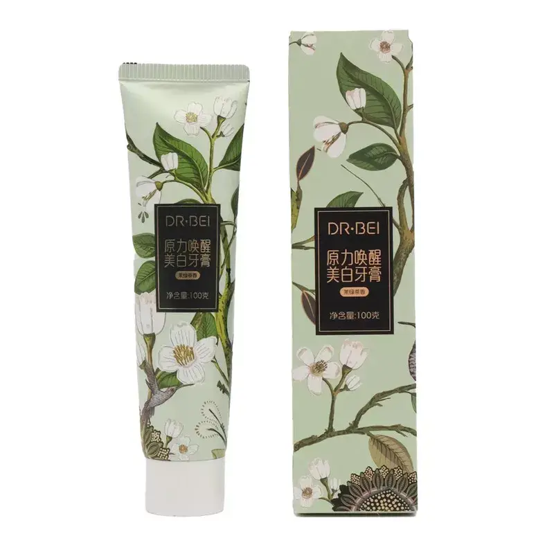 Зубная паста Dr.Bei 0/ Toothpaste Зеленый чай с жасмином 100 г - фото 2