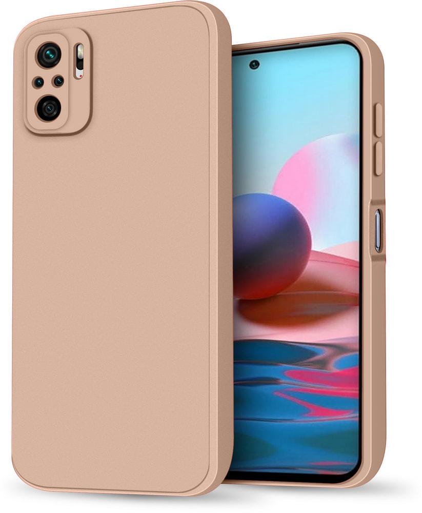Силиконовый чехол HardCorner Xiaomi Redmi Note 10 (с микрофиброй) Powdery (34847-0C)