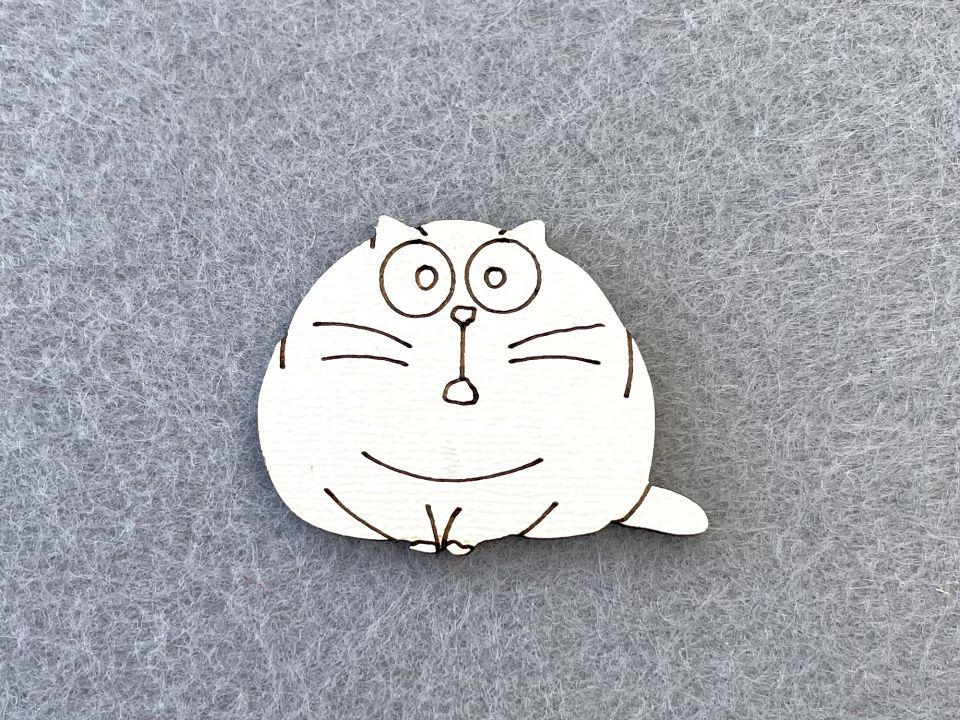 Декор из фанеры Кот 50 шт. (21060)