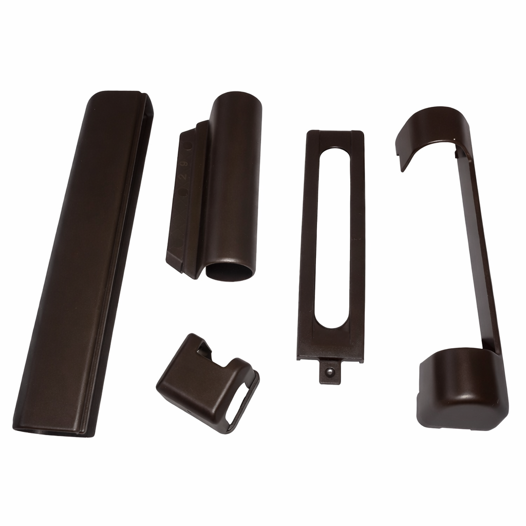 Накладки декоративные на петли металлопластикового окна MACO 3 комплекта Коричневый (17929) Накладки декоративные на петли металлопластикового окна MACO 3 комплекта Коричневый (17929)