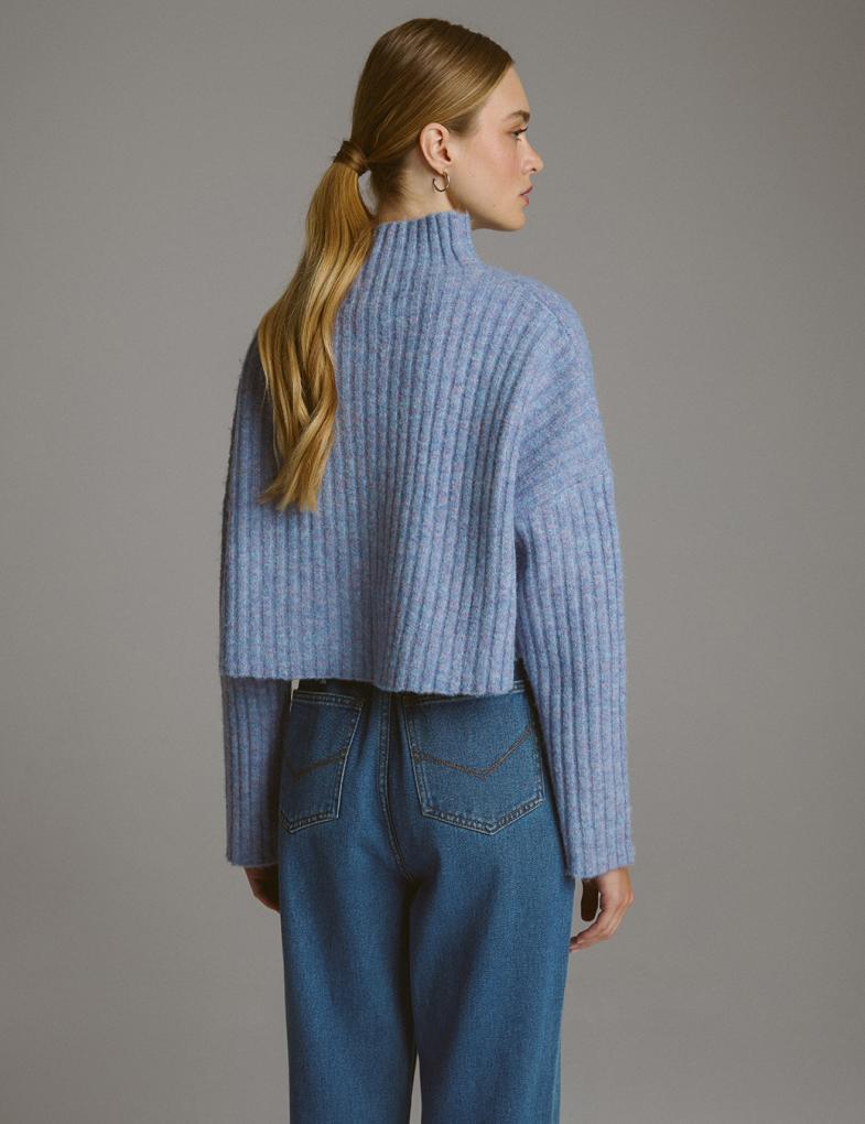 Светр жіночий Diverse HEJMA L Бузковий (5905384057112) - фото 4 Светр жіночий Diverse HEJMA L Бузковий (5905384057112) - фото 4