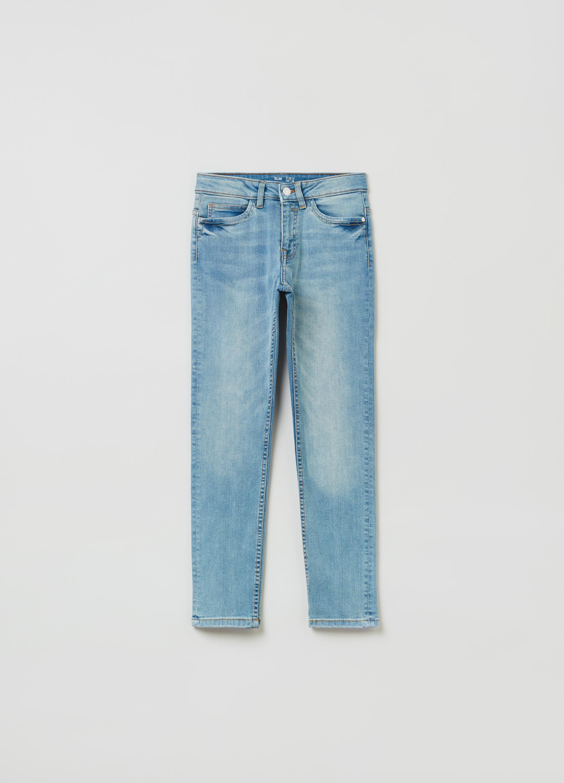 Джинсы детские Ovs 1449126 13-14 л Синий