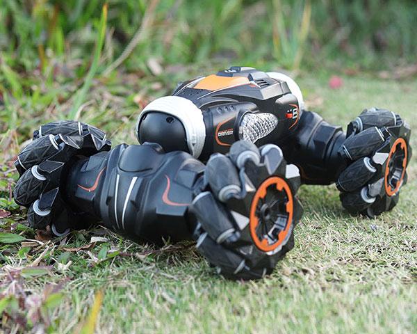 Внедорожник трансформер на р/у JJRC Q78 1:14 Orange - фото 6