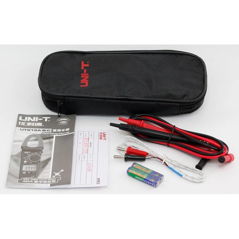 Цифровые токоизмерительные клещи UNI-T UTM 1213C (UT213C) - фото 5