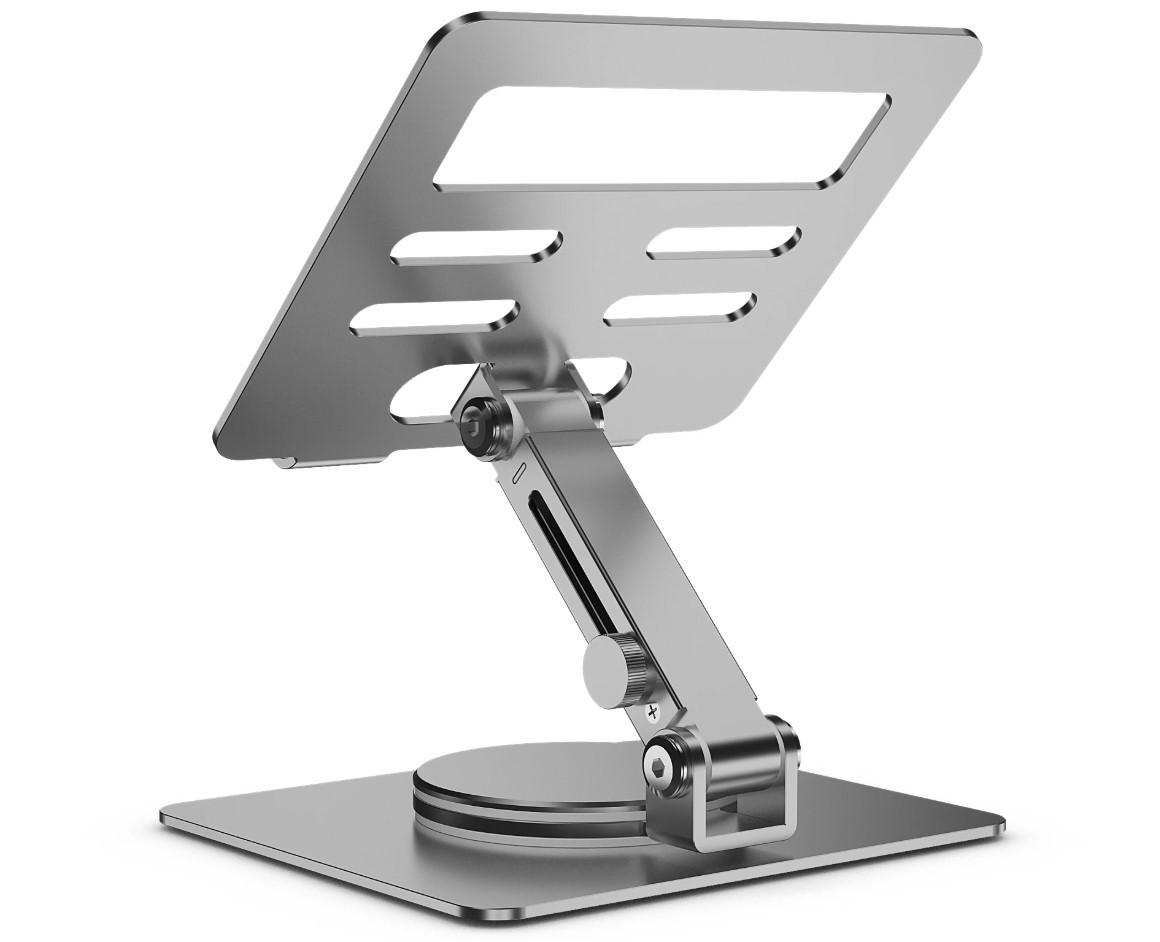 Держатель для планшета Primo SP05 7-12,9" настольный металлический с функцией вращения Silver (2632444852) - фото 2 Держатель для планшета Primo SP05 7-12,9" настольный металлический с функцией вращения Silver (2632444852) - фото 2