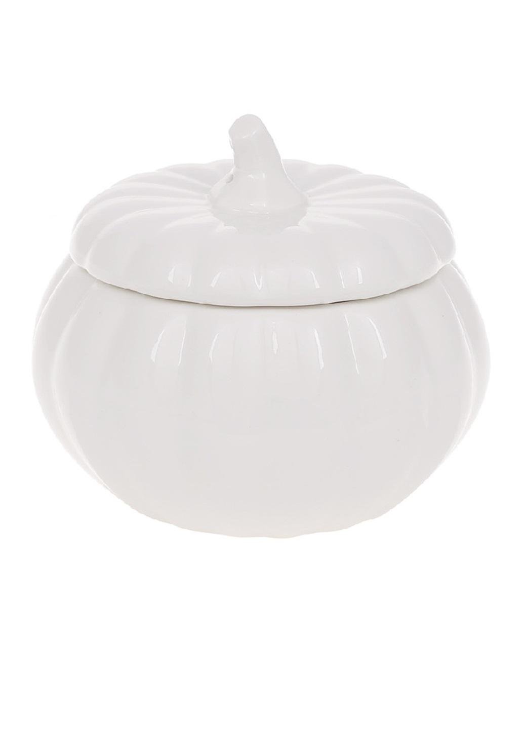 Цукорниця порцелянова BonaDi Гарбуз 300 мл Білий (988-250)