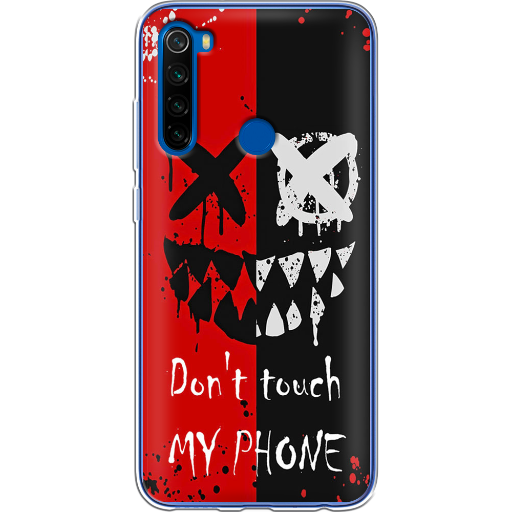 Чехол BoxFace Xiaomi Redmi Note 8T Bad Smile Прозрачный силикон (38532-up2468-38532)