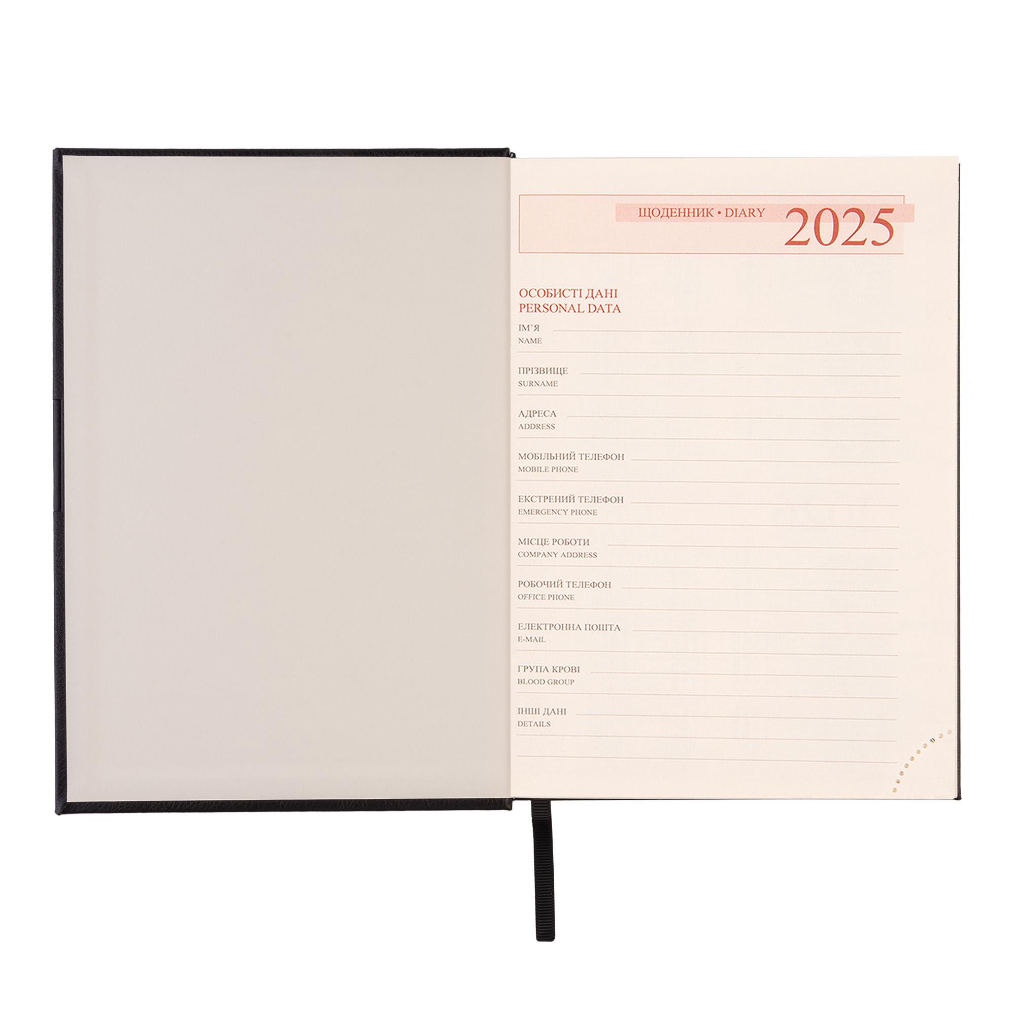 Ежедневник Leo Planner Persona датированный/2025 год А5 368 стр. (252530) - фото 6