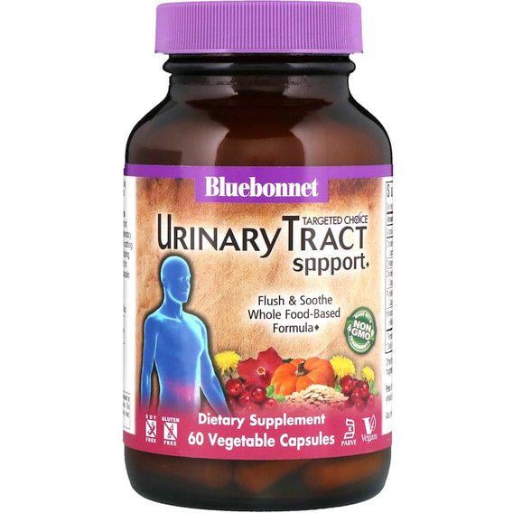 Урологічний препарат Bluebonnet Nutrition Targeted Choice Urinary Tract Support 60 Veg Caps