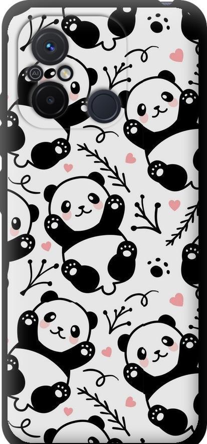Чохол на Xiaomi Redmi 12C Панди (4318b-2962-42517)