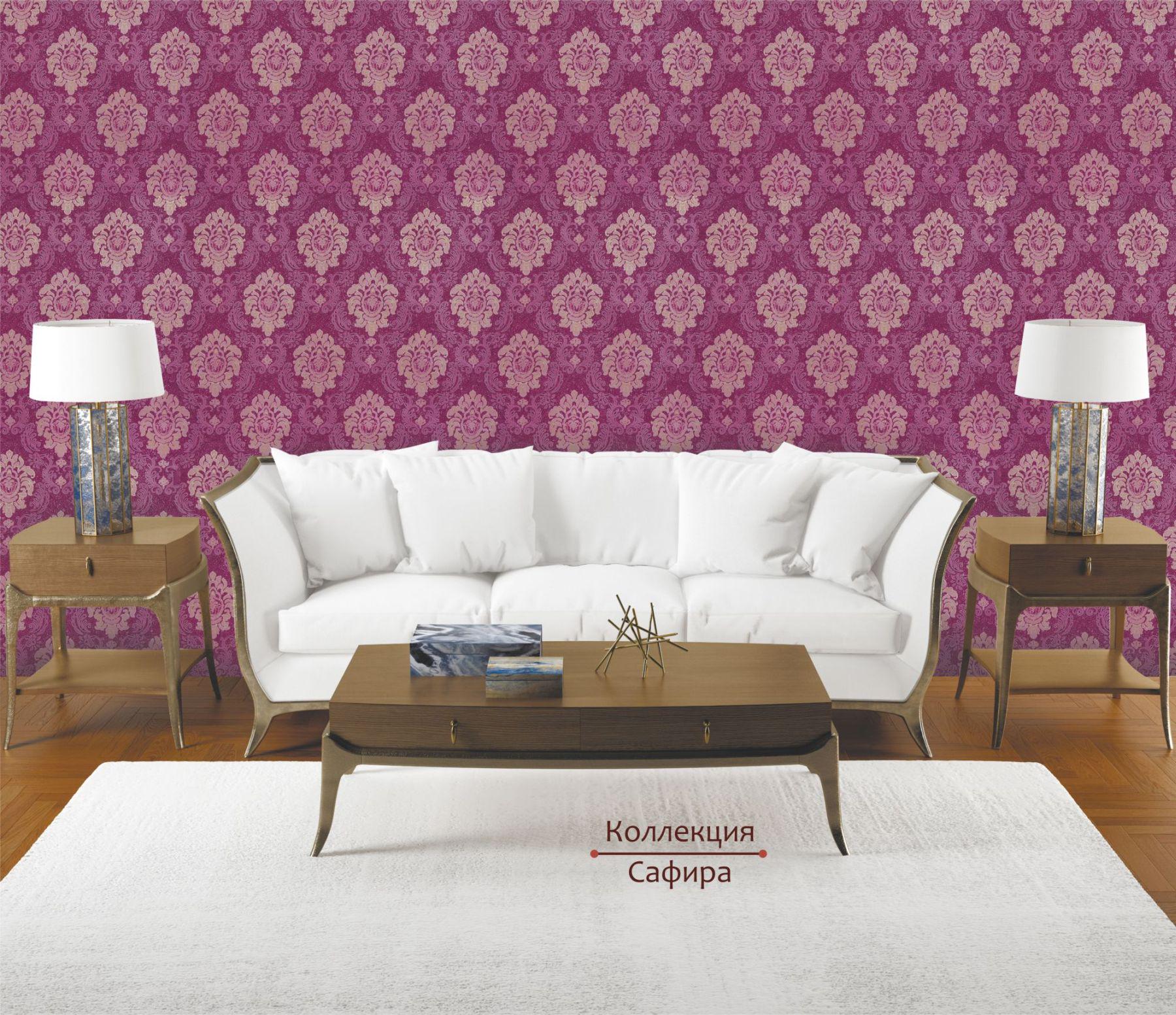 Шпалери Crocus Сафіра 8634 вінілові на флізеліновій основі 1,06 м - фото 2 Шпалери Crocus Сафіра 8634 вінілові на флізеліновій основі 1,06 м - фото 2