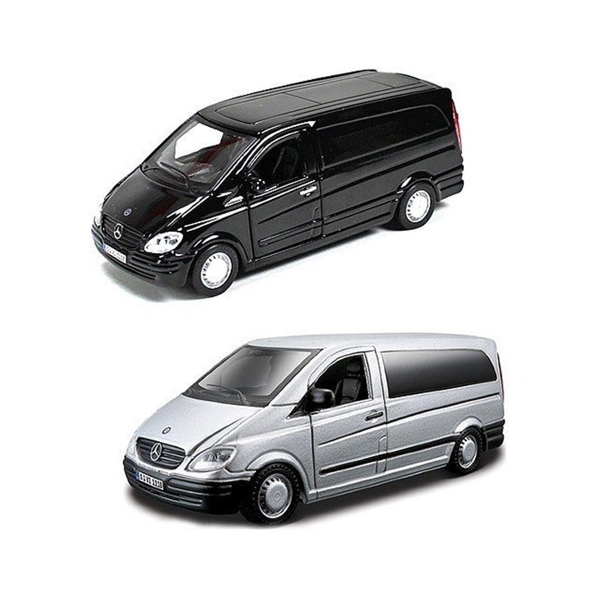 Автомодель игрушечная детская MERCEDES-BENZ VITO 1:32 Чибристо-черный