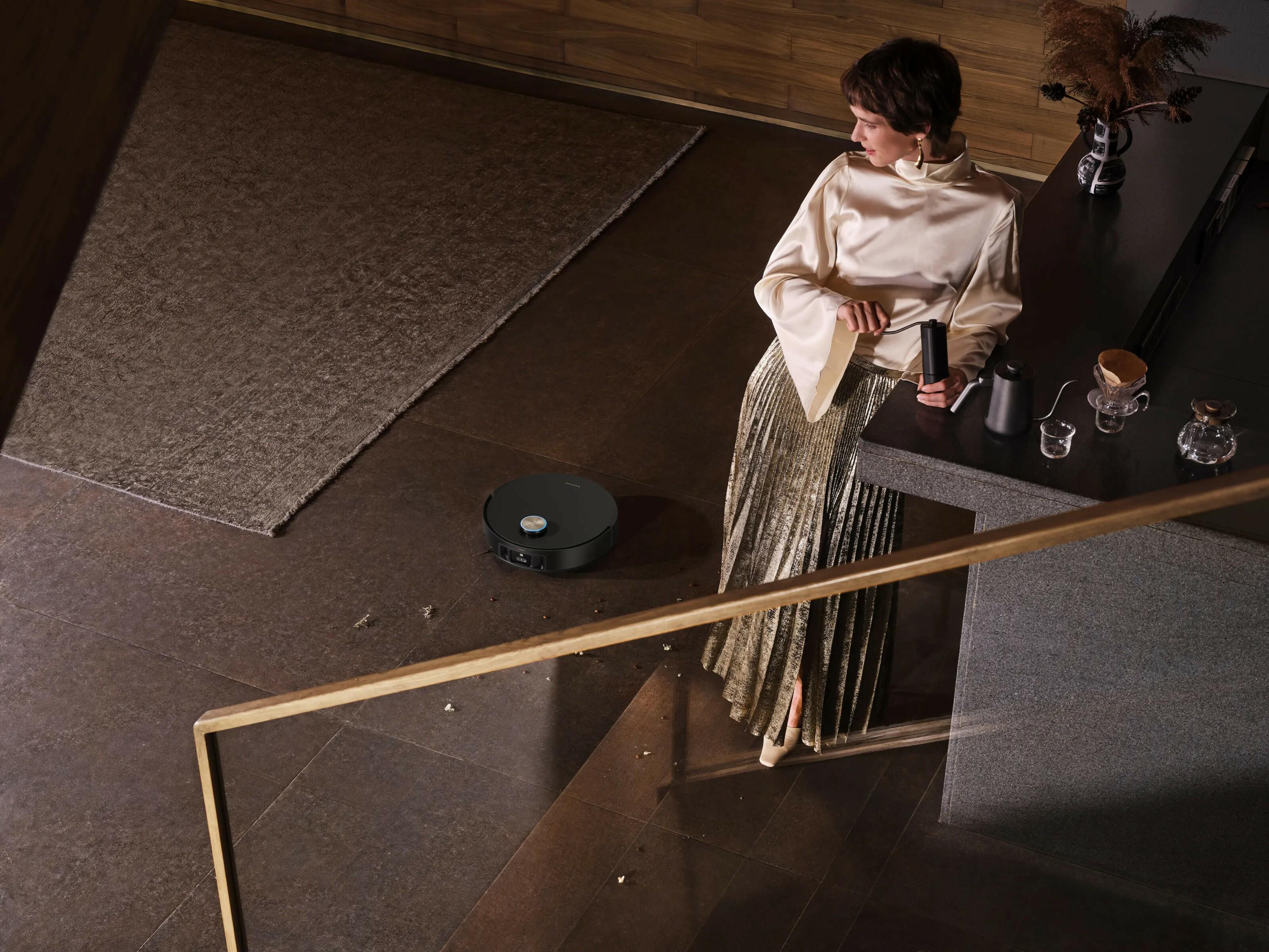 Робот-пилосос з вологим прибиранням DREAME X50 Ultra Чорний (RLX85CE-6-BL) - фото 13 Робот-пилосос з вологим прибиранням DREAME X50 Ultra Чорний (RLX85CE-6-BL) - фото 13