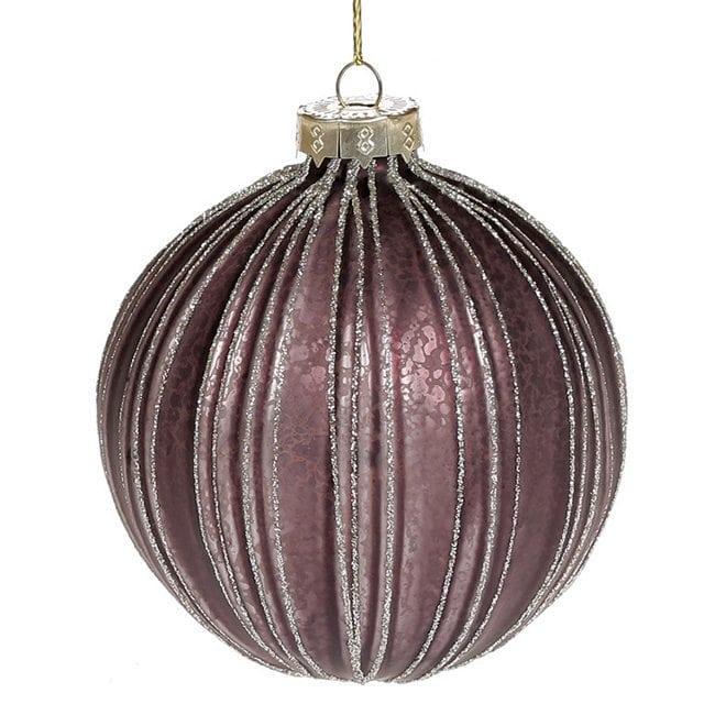 Набор елочных шаров стеклянных 10 см 4 шт. Моросола (12603)