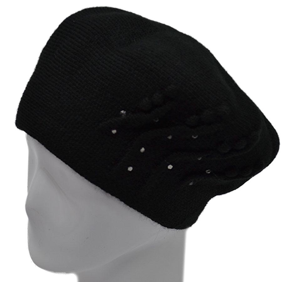 Берет шерстяной Lirus Beep Черный (70224)