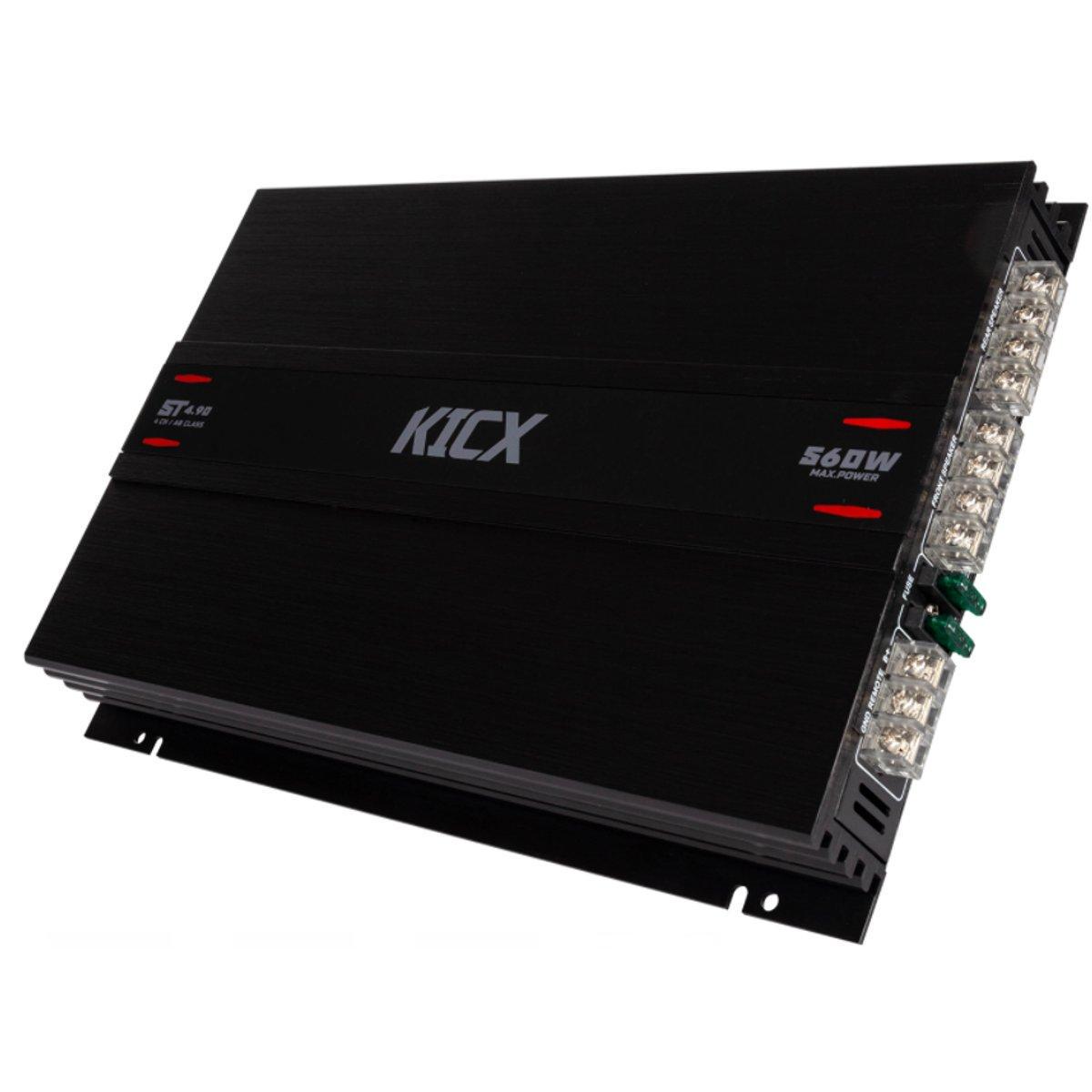 Підсилювач чотирьохканальний Kicx ST 4.90 (1553809026)