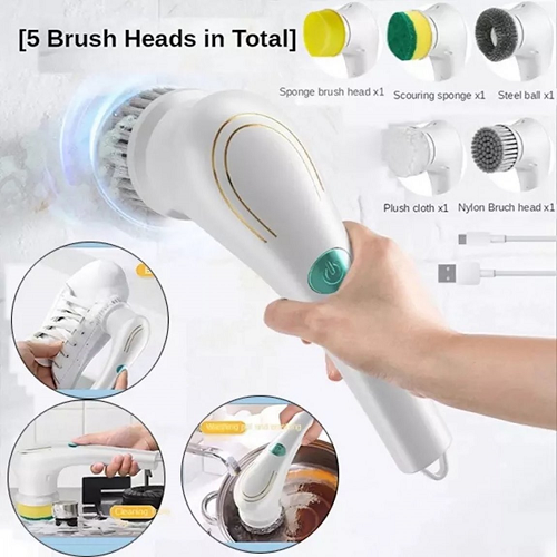 Щетка электрическая для уборки Electric Cleaning Brush (15868) - фото 2