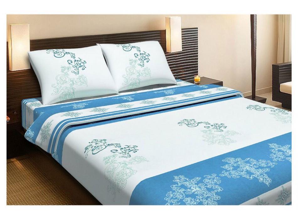 Комплект постільної білизни Lotus Ranforce Royal євро Бірюзовий (200003049)